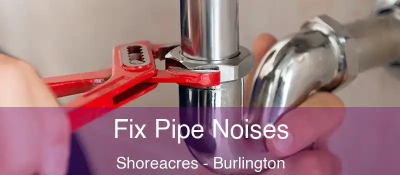 Fix Pipe Noises Shoreacres - Burlington