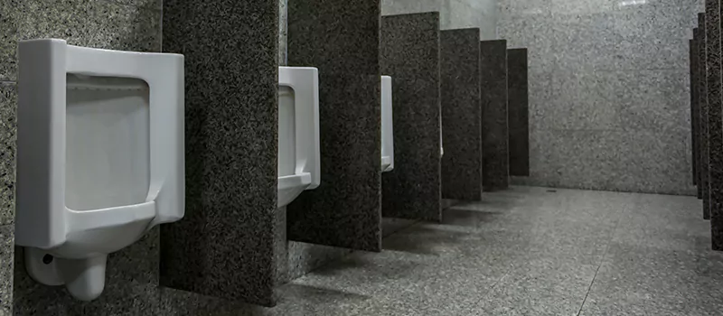 Urinal Divider Installation in Shoreacres, Burlington