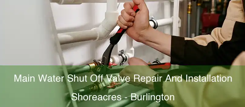  Main Water Shut Off Valve Repair And Installation Shoreacres - Burlington