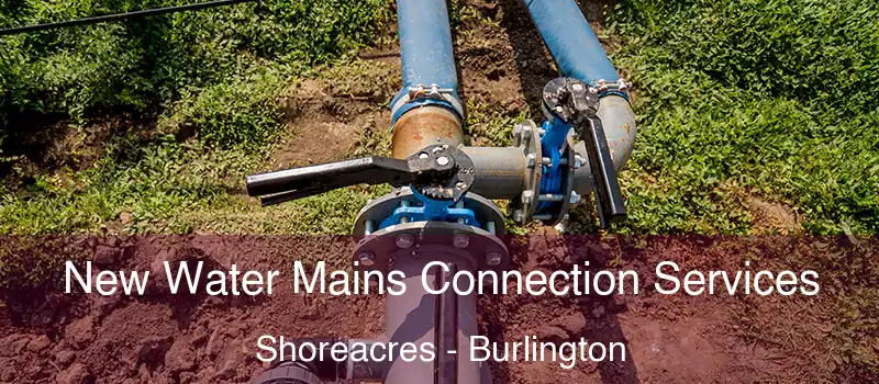 New Water Mains Connection Services Shoreacres - Burlington